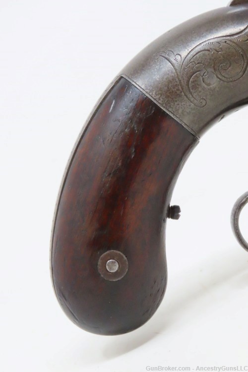 GOLD RUSH Era ALLEN & THURBER Antique WORCHESTER Period PEPPERBOX Revolver -img-15