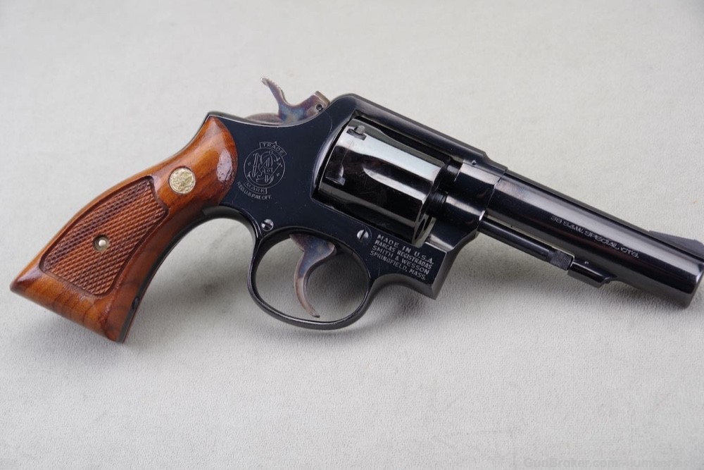 1974 Smith & Wesson 10-6 38 Special 4'' Blue with Original Box & Manual-img-12