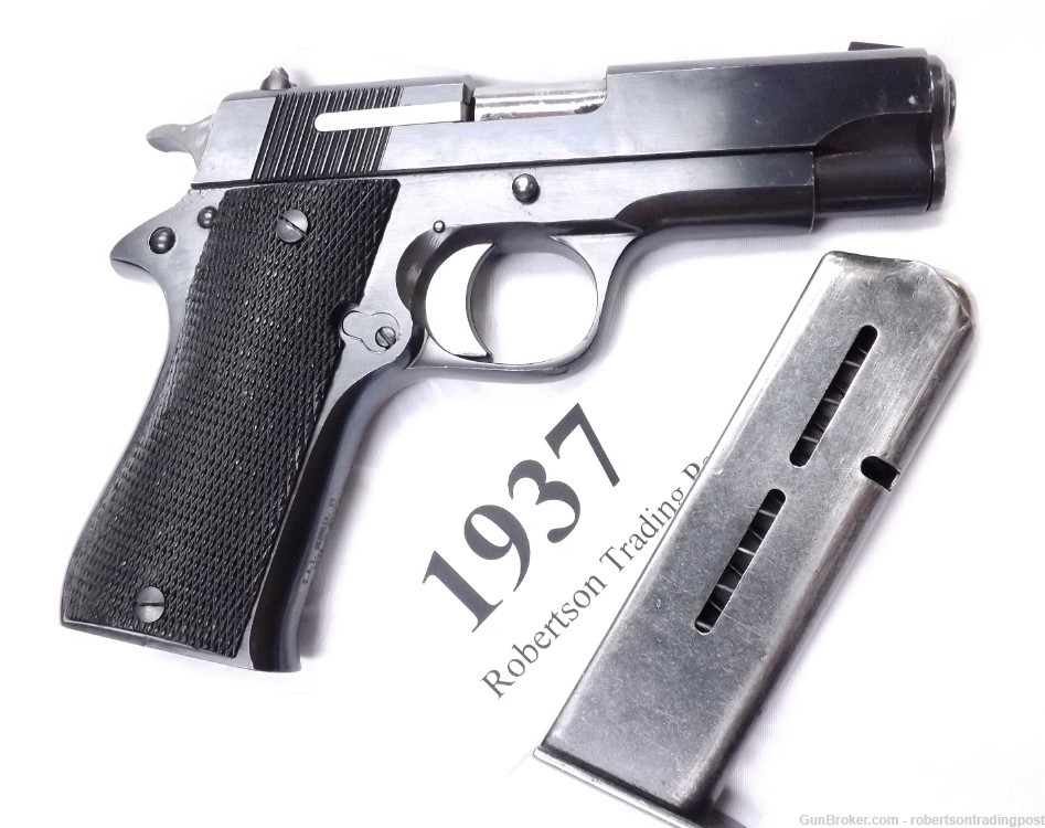 Star 9mm BM9 Auto Pistol PD Size 9 Shot Blue Steel 1979  Exc Spain Guardia-img-14