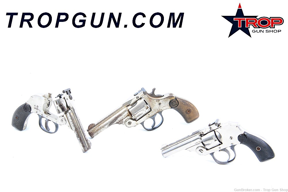 Collection of Top-Breaks, .32 - .38, Parts & Restoration, AS IS-img-0