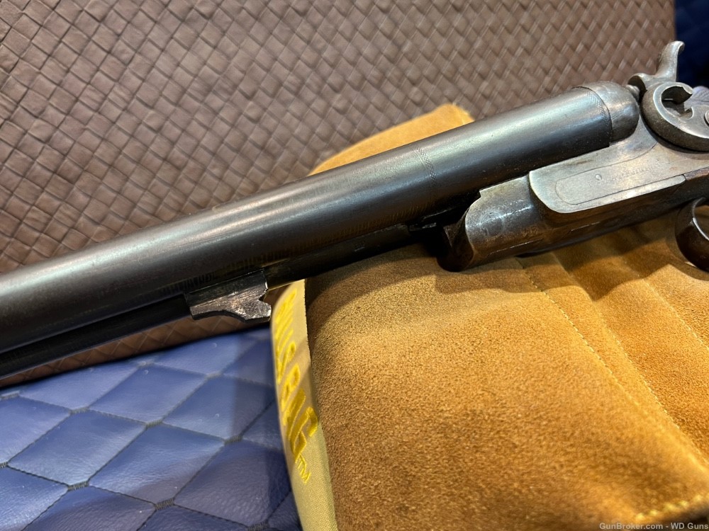 Used Wm. Parkhurst Double Barrel Shotgun, 30" Barrels-img-3
