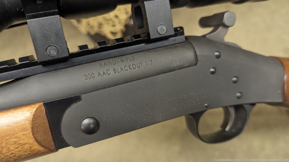 Harrington & Richardson H&R Handi Rifle single-shot .300 AAC Blackout -img-10