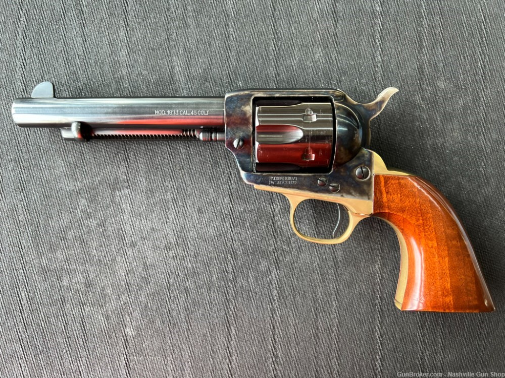 Uberti 1873 Cattleman .45 Colt 5.5" Barrel, Brass *USED*-img-1