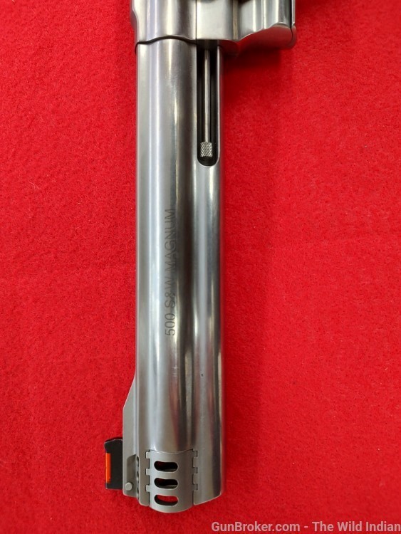 Smith & Wesson Model 500 163501 500 S&W Mag Stainless Steel 8.38" Threaded -img-4