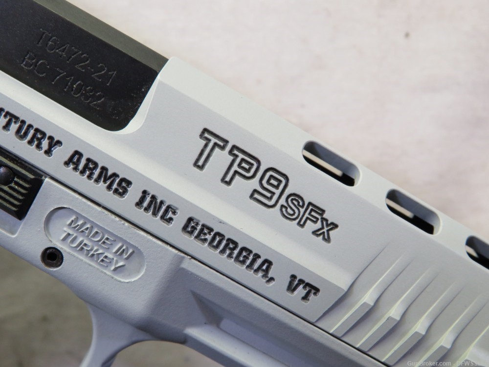 PENNY! CANIK SIGNATURE SERIES TP9 SFX WHITEOUT 9MM W/ 5.2" BARREL!-img-14