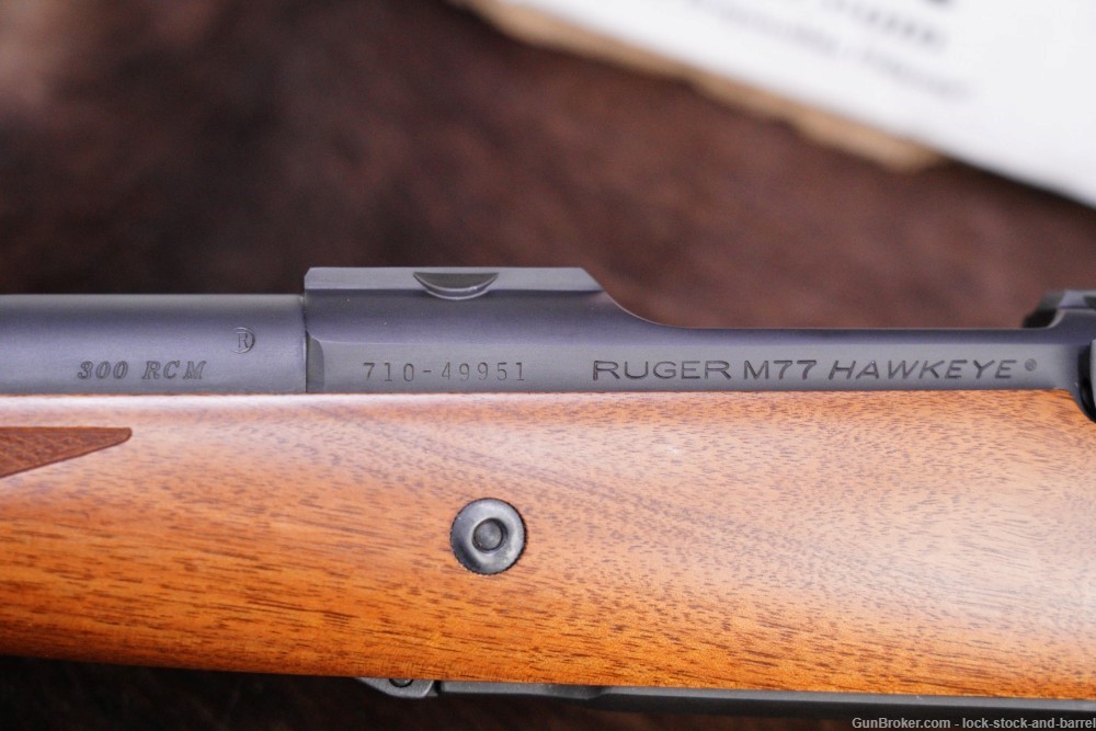 Ruger M77 Hawkeye 07192 .300 RCM 20" Bolt-Action Rifle, MFD 2008-img-17
