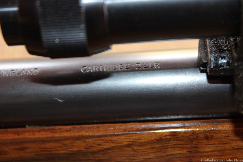 BSA Martini-International MKII 22LR Target Rifle w/Redfield Sights/Scope -img-38