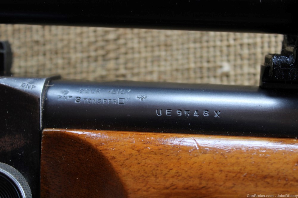 BSA Martini-International MKII 22LR Target Rifle w/Redfield Sights/Scope -img-16