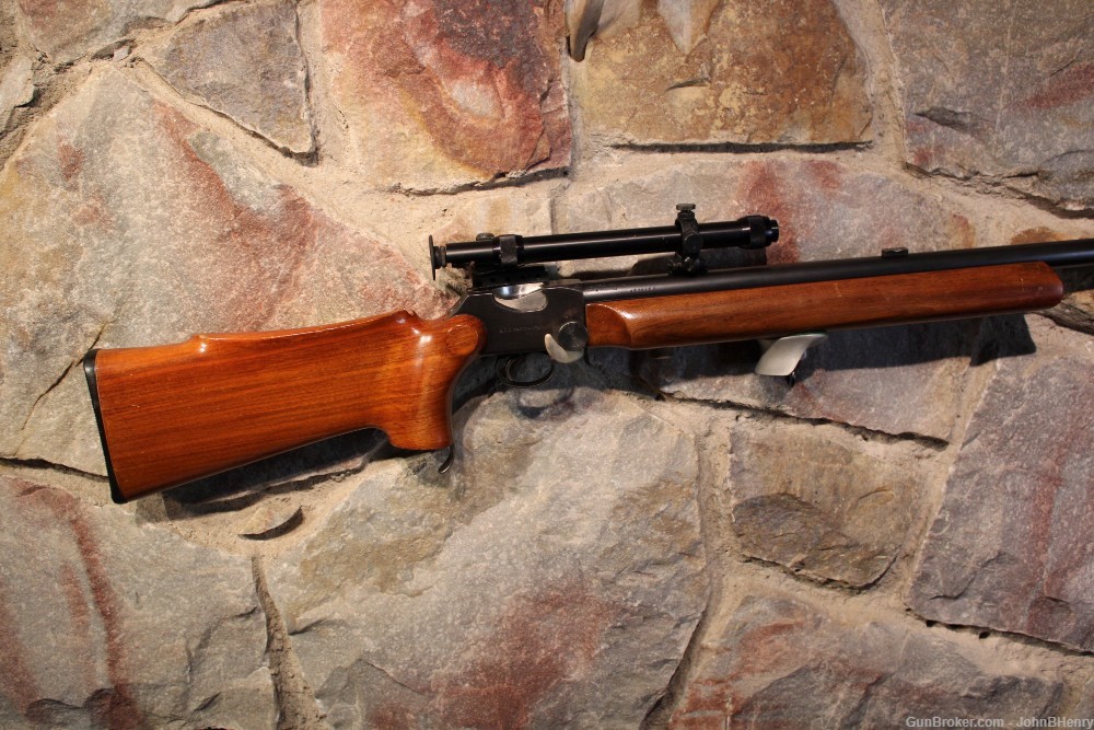 BSA Martini-International MKII 22LR Target Rifle w/Redfield Sights/Scope -img-0