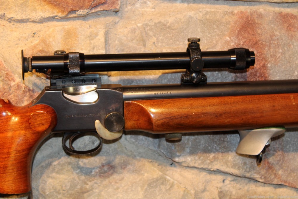 BSA Martini-International MKII 22LR Target Rifle w/Redfield Sights/Scope -img-1