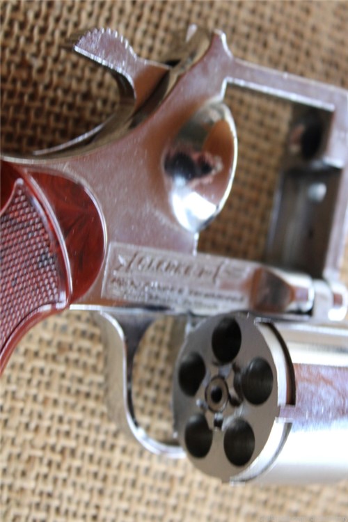 Clerke Model CF 32-200 .32 S&W 5 Shot Revolver Rosewood Grips 2" BBL -img-6