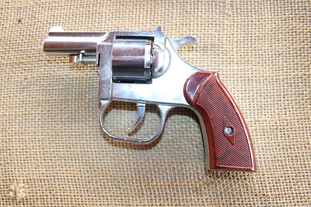 Clerke Model CF 32-200 .32 S&W 5 Shot Revolver Rosewood Grips 2" BBL -img-0