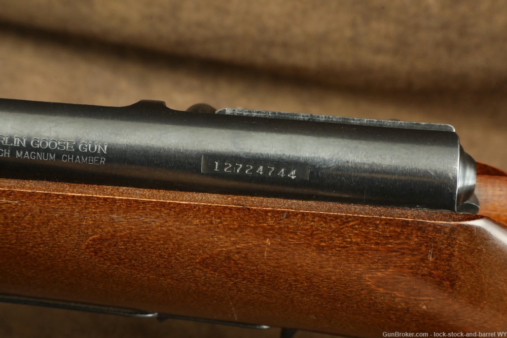 1988 Marlin Model 55 36” 12GA The Original Bolt Action Shotgun-img-35