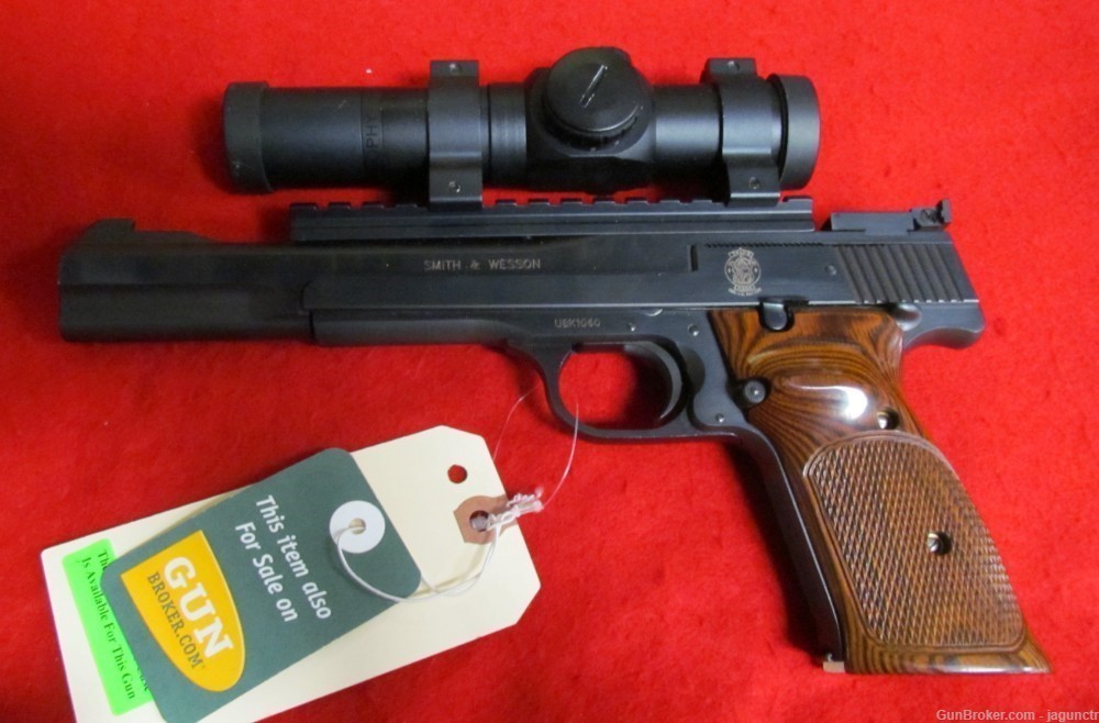 SMITH AND WESSON MODEL 41 22LR 7" BARREL 2304CJ43761S-img-1
