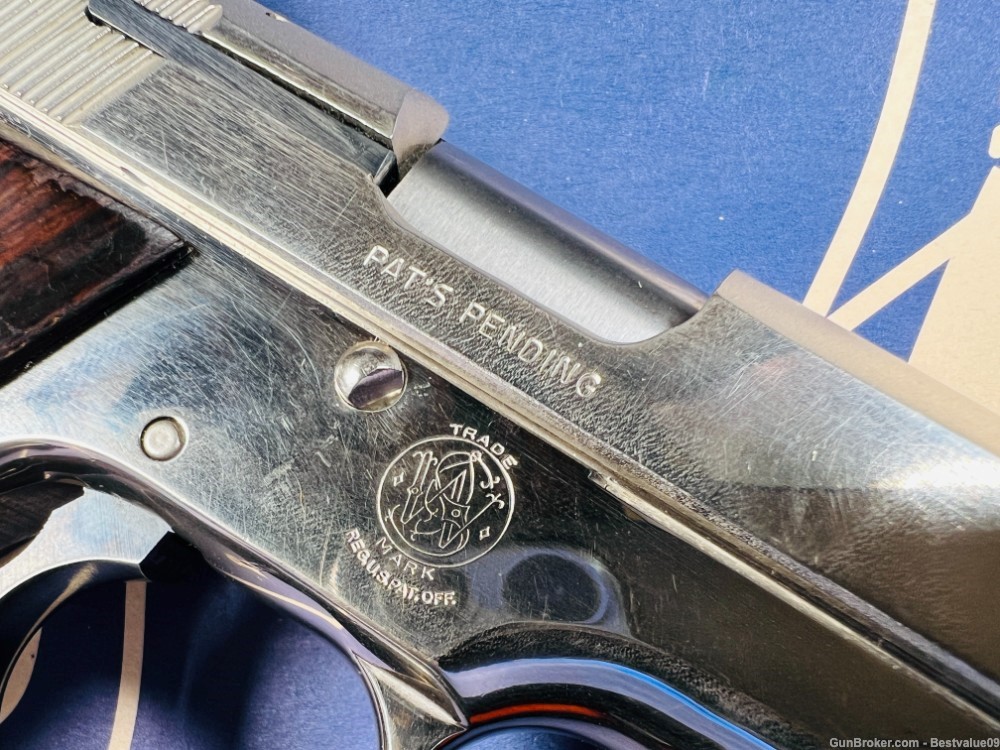 Smith and Wesson 39-2 4" RARE GORGEOUS NICKEL 9mm *GREAT S&W HISTORY* CLEAN-img-30