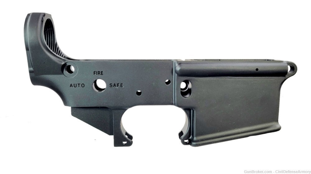 Civil Defense Armory Retro Stripped Lower Receiver No Fence U.S. Marked-img-2