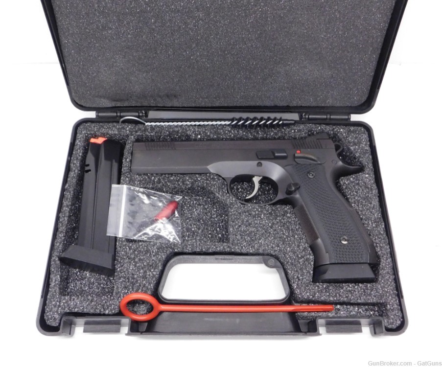 CZ-USA 91731 A01-LD Full Size Frame 9mm Luger 19+1 4.93"BBL-img-0