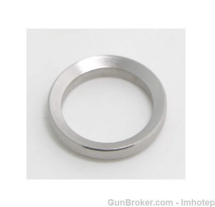 Stainless /Blue Crush Washers Four AR-15 1/2x28 three-img-1