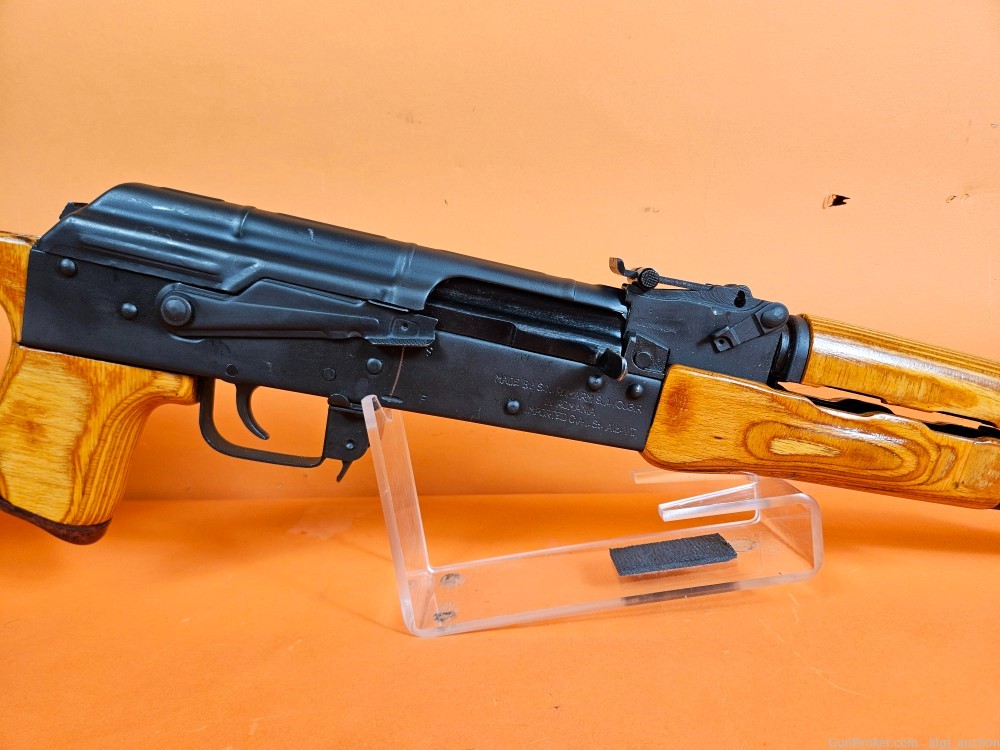 Romanian Romarm / Cugir WASR-10 AK 7.62x39 16" W/ Two Mags, Thumbhole Stock-img-4