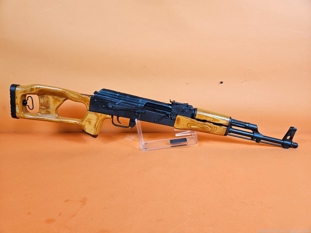 Romanian Romarm / Cugir WASR-10 AK 7.62x39 16" W/ Two Mags, Thumbhole Stock-img-2
