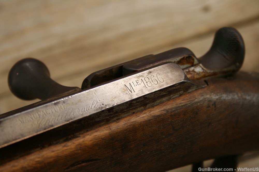 Chatellerault Chassepot Mle 1866 Needle Rifle 1872 France EXC & ORIGINAL 66-img-26