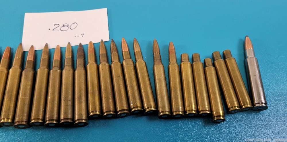 Big Lot of Vintage Ammo WWI WWII Cartridges Bullets Ammunition 257 Roberts -img-5