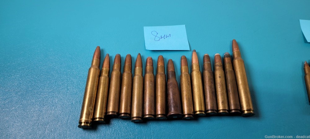 Big Lot of Vintage Ammo WWI WWII Cartridges Bullets Ammunition 257 Roberts -img-3