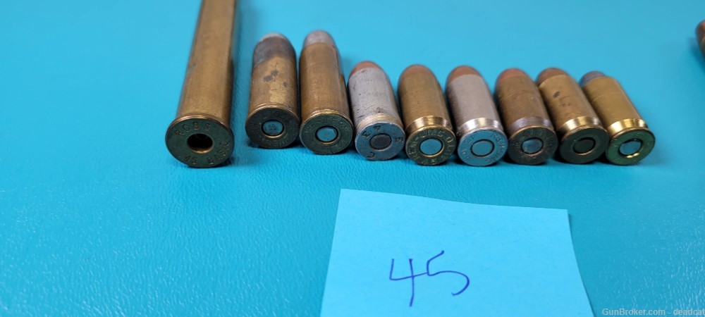 Big Lot of Vintage Ammo WWI WWII Cartridges Bullets Ammunition 257 Roberts -img-10