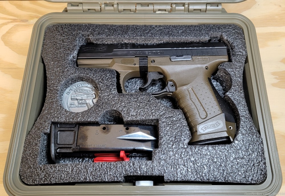 WALTHER P99 AS FINAL EDITION 9MM 10RD OR  15RD-img-0