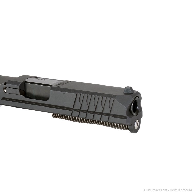 Complete Assembled Slide for Glock 19 - Polymer80 PFC9 Black Nitride Slide-img-4
