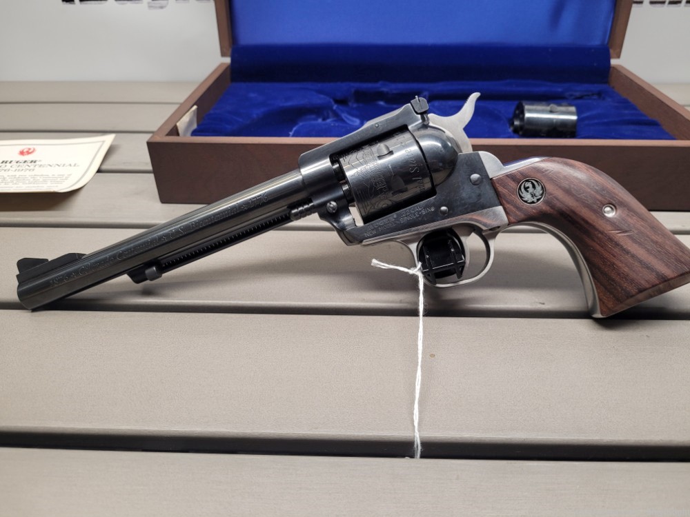 Ruger New Model Single-Six Colorado Centennial 1876 - 1976 .22 Cal Revolver-img-11
