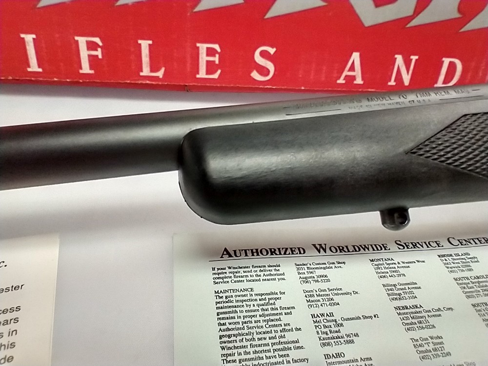 Winchester 70 Classic SM 7mm Rem Mag 26" Bolt-Action CF Rifle MFG 1990"s-img-10