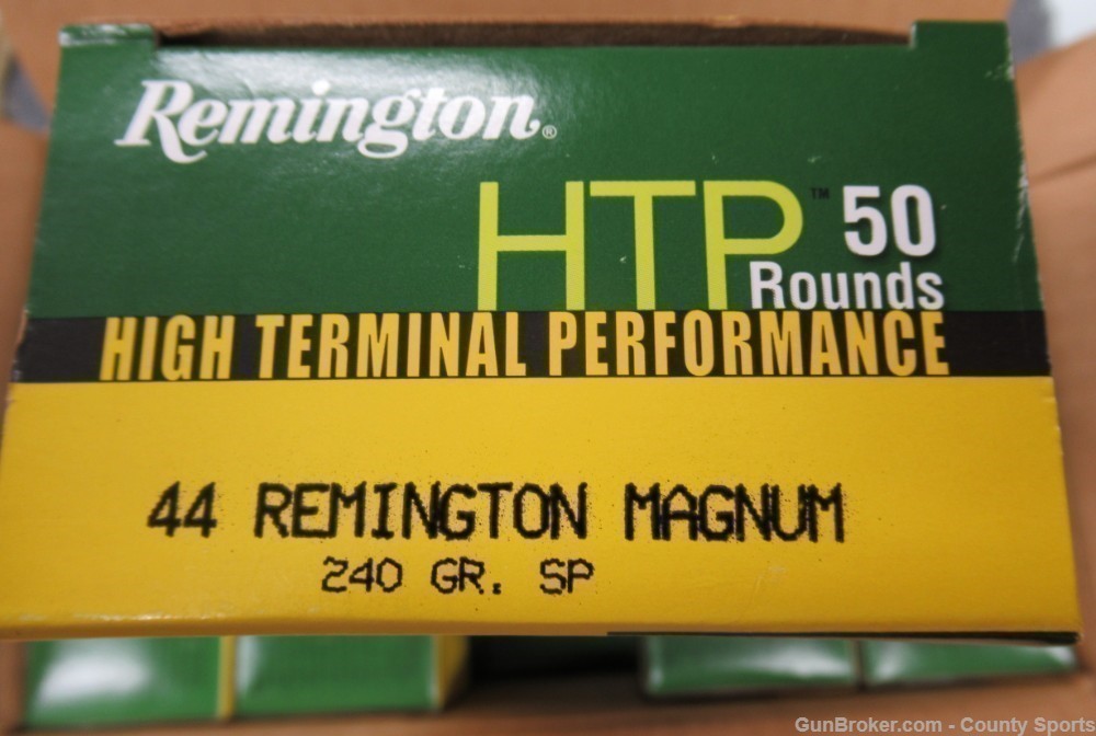 Remington 44 Rem Mag 240Gr SP RTP44MG2 500 rounds New old stock-img-1