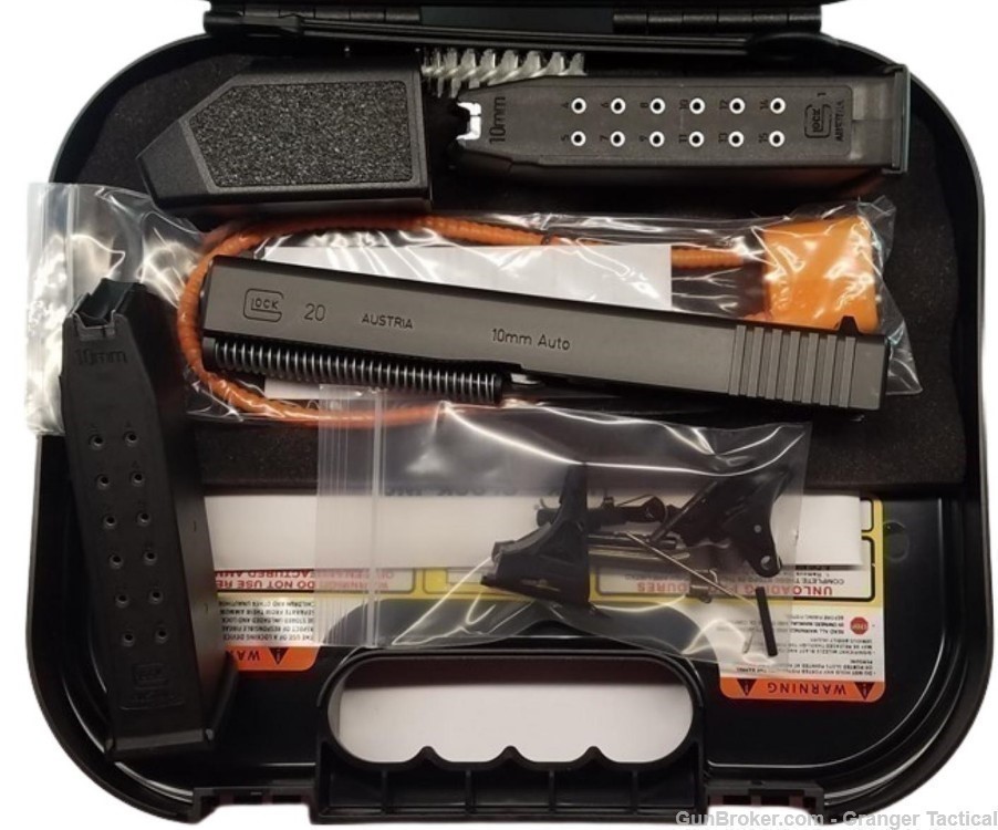 Glock 20 Gen-3 SF Build Kit For Polymer-80 PF45 OEM Factory Parts kit CASE-img-0