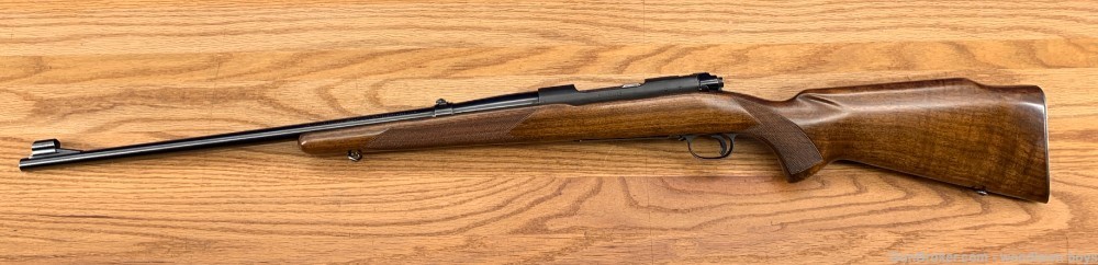1957 PRE 64 WINCHESTER MODEL 70 BOLT ACTION .243 WIN CHECKERED WOOD STOCK -img-0