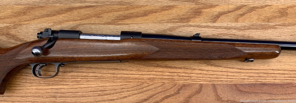 1957 PRE 64 WINCHESTER MODEL 70 BOLT ACTION .243 WIN CHECKERED WOOD STOCK -img-11