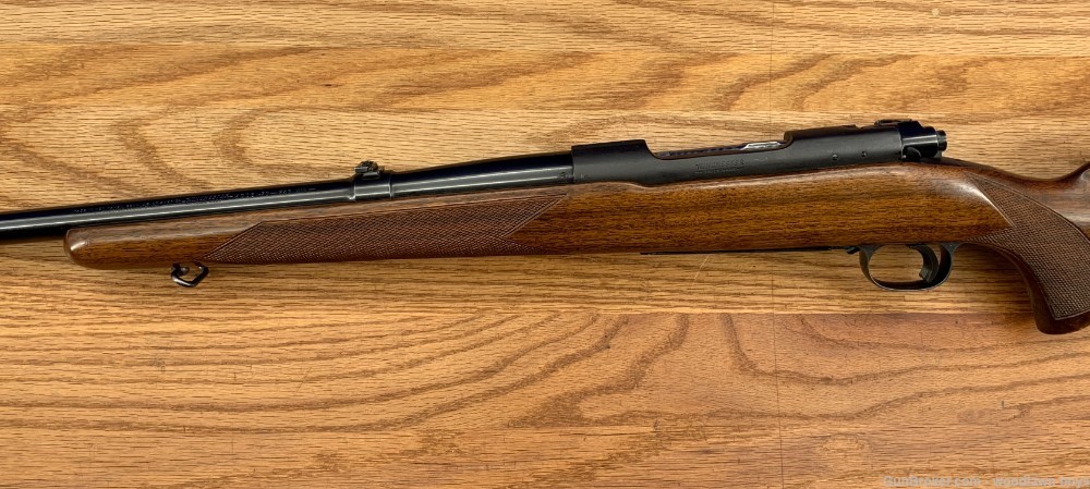 1957 PRE 64 WINCHESTER MODEL 70 BOLT ACTION .243 WIN CHECKERED WOOD STOCK -img-4