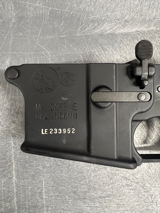 Colt M4 Carbine lower, fully roll marked, no QR code-img-5