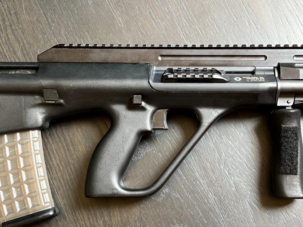 Steyr AUG A3 CQC 1 of 550 Pete Athens Black Waffle Stock Rare Bullpup-img-7