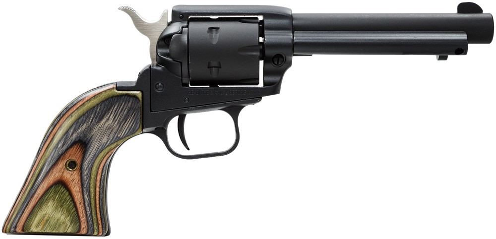 Heritage Mfg Rough Rider 22lr/22wmr 4.75 6rd Black & Camo Grip Revolver-img-0