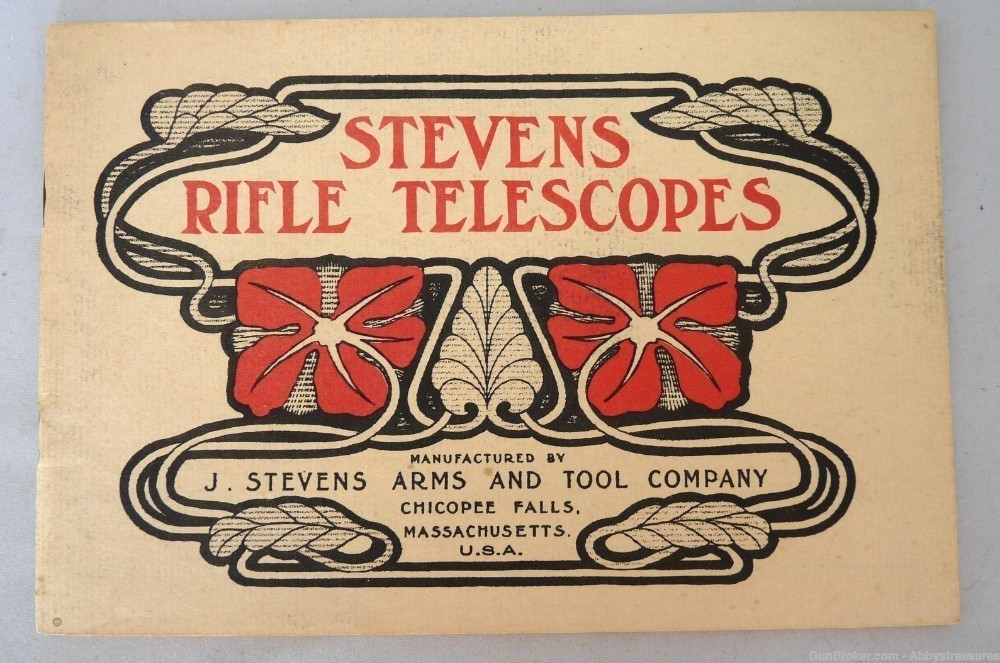 Stevens Rifle Telescopes 1902 advertising catalog reprint-img-0