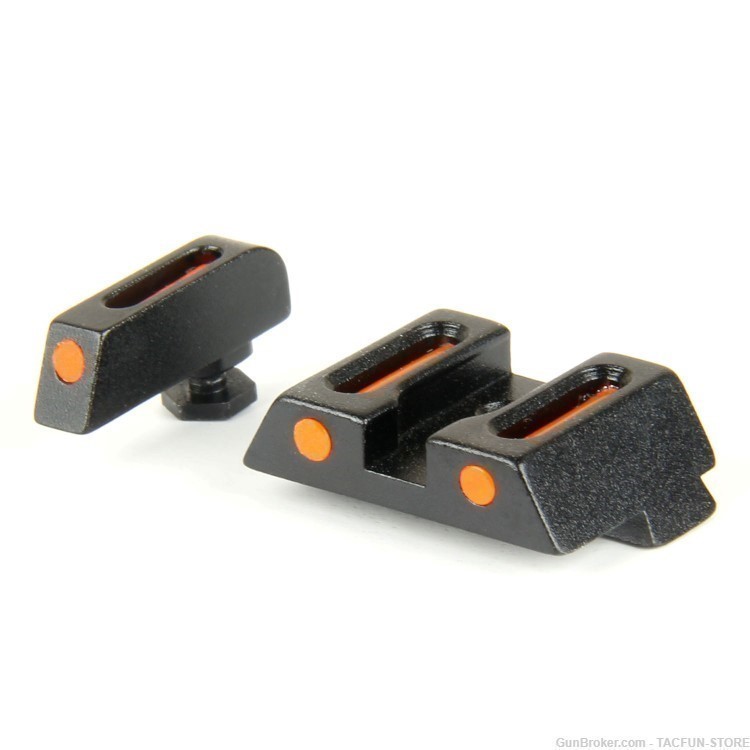 Red Fiber Optic Sight For Glock 17 19 22 23 26 27 33 34 35 37 38 39 44 45-img-0