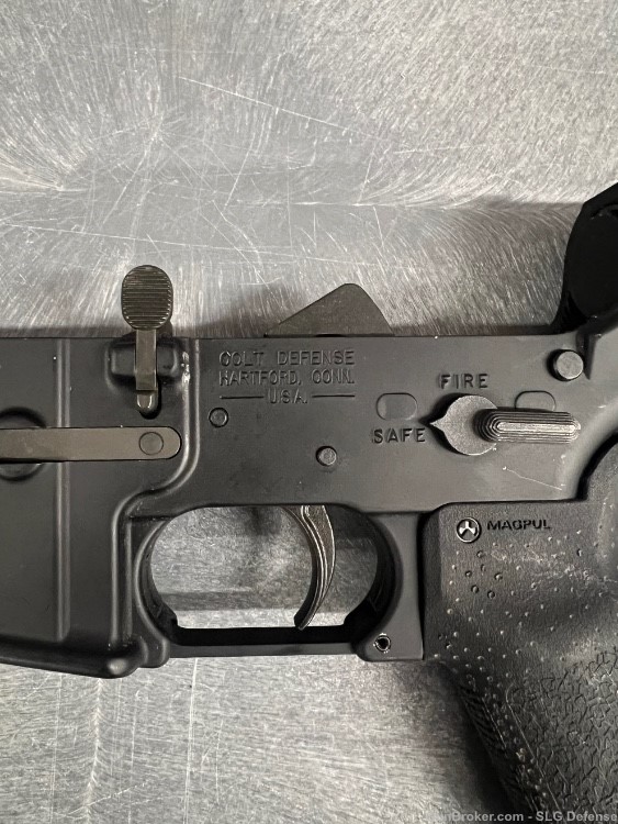 Colt M4 Carbine lower, fully roll marked, no QR code.-img-6