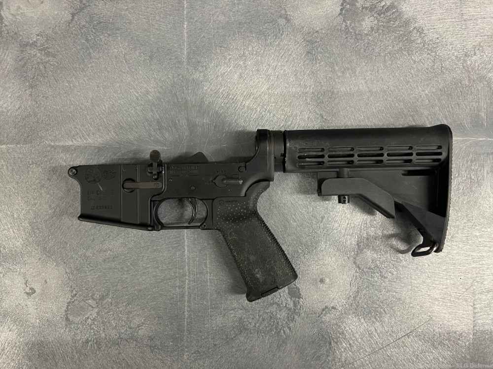 Colt M4 Carbine lower, fully roll marked, no QR code.-img-0