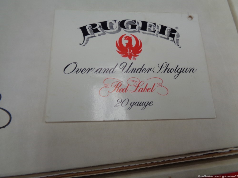1980 Ruger Red Label 20 Gauge O/U Over Under Collector Grade WE TRADE & BUY-img-56