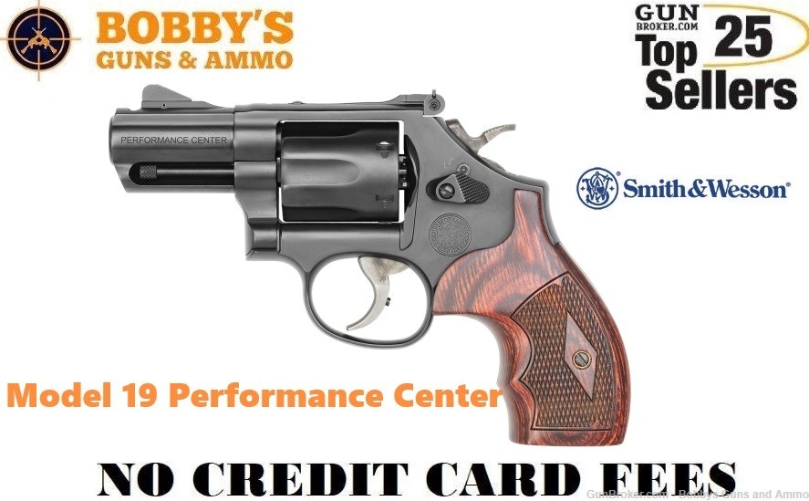 Smith & Wesson 13323 Model 19 Performance Center Carry Comp 357 Mag 2.5" 6-img-0