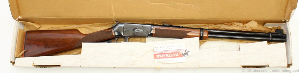 Winchester 94 XTR 20" Barrel 375 Win Lever Action Wood Stock Rifle w/ Box-img-26