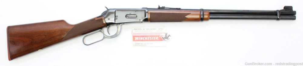 Winchester 94 XTR 20" Barrel 375 Win Lever Action Wood Stock Rifle w/ Box-img-0