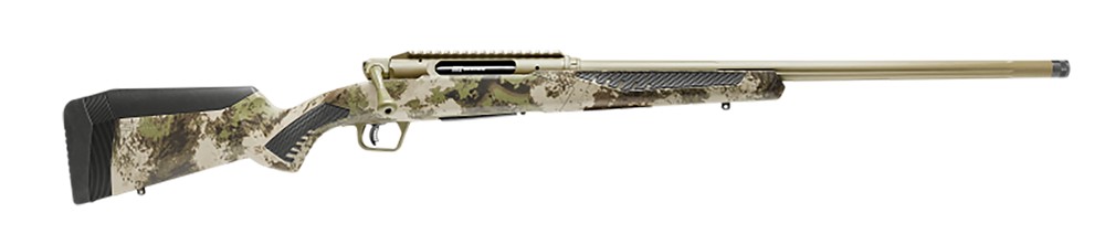 Savage Arms Impulse Big Game 300 Win Mag 24 Green/Woodland Camo Rifle-img-0