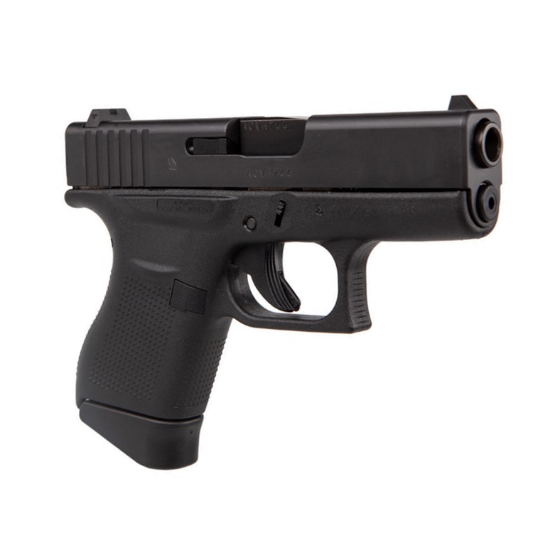 Glock 43 Subcompact 9mm Pistol 3.39 6+1 Black-img-2